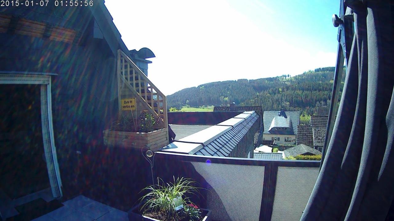 Panoramablick Luge Sauerland Apartment Winterberg